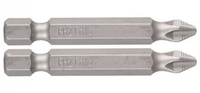 Биты ЗУБР "МАСТЕР" кованые, хромомолибденовая сталь, для винтов Phillips, тип хвостовика E 1/4"