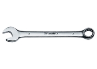 Ключ комбинированный MATRIX, CrV, матовый хром