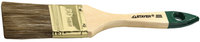 Кисть плоская STAYER "LASUR-STANDARD", смешанная (натуральная и искусственная) щетина, деревянная ру