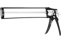 Пистолет для герметика, 310 мл, "скелетный" усиленный с фиксатором, 6-гранный шток 7 мм SPARTA