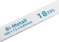 Полотна для ножовки по металлу, биметаллическое, 300 мм, GROSS