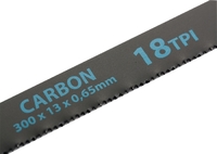 Полотна для ножовки по металлу, высокоуглеродистая сталь,300 мм, Carbon, GROSS