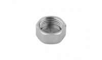 Заглушка ЗУБР "ЭКСПЕРТ", никелированная латунь, 6-ти гранная головка, внутренняя резьба
