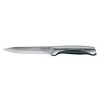Нож LEGIONER "FERRATA" универсальный, рукоятка с металлическими вставками, лезвие из нержавеющей ста