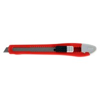 Нож ЗУБР с сегментированным лезвием, корпус из AБС пластика, сдвижной фиксатор, сталь У8А, 9мм