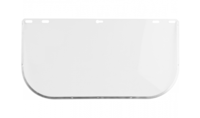 Сменный визор для щитка лицевого ЗУБР "МАСТЕР", поликарб, с металлической окантовкой, 400х200мм
