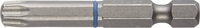 Биты ЗУБР "ПРОФЕССИОНАЛ" торсионные кованые, обточенные, хромомолибденовая сталь, HEX3, 2шт