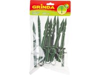 Колышки садовые GRINDA 200мм, цвет зеленый, 10шт