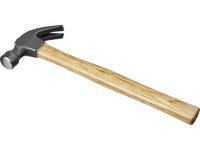 Молоток-гвоздодер STAYER "STANDARD" TopStrike с деревянной ручкой, 225г