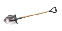 Лопата ЗУБР "МАСТЕР" БЕРКУТ штыковая, деревянный черенок из ясеня, пластиковая рукоятка, 295х228х120