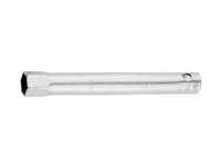 Ключ свечной ЗУБР "МАСТЕР" трубчатый, торцовый с резинкой, 280мм, 21мм