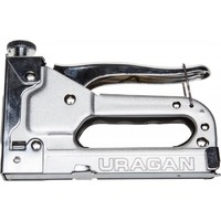 Пистолет URAGAN скобозабивной металлический пружинный, регулируемый, тип 53, 4-14мм