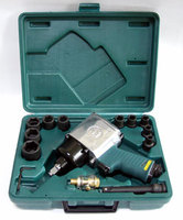 (JAI-0401K) Набор инструмента: Гайковерт пневматический 1/2"DR 7000 об/мин, 610 Nm, и торцевые голов