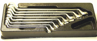 (W23108SP) Набор ключей накидных 75°, 6-22 мм, 8 предметов (ложемент) JONNESWAY