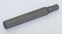 Бита 10мм, Шестигранная, 75 мм S2 материал JONNESWAY