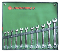 Набор ключей комбинированных дюймовых SEA 3/8"-1-1/4", 14 предметов JONNESWAY