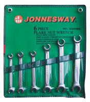 Набор ключей разрезных 8-19 мм, 6 предметов JONNESWAY