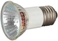 Лампа галогенная СВЕТОЗАР с защитным стеклом, цоколь E27, диаметр 51мм