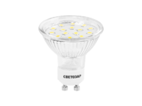 Лампы СВЕТОЗАР светодиодные направленного света "LED technology", цоколь GU10