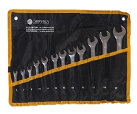 Набор ключей комбинированных 6-22мм сатинированных планшет 12 предметов ЭВРИКА
