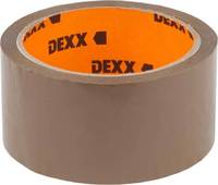 Лента DEXX клеящая упаковочная, прозрачная, 40мкм